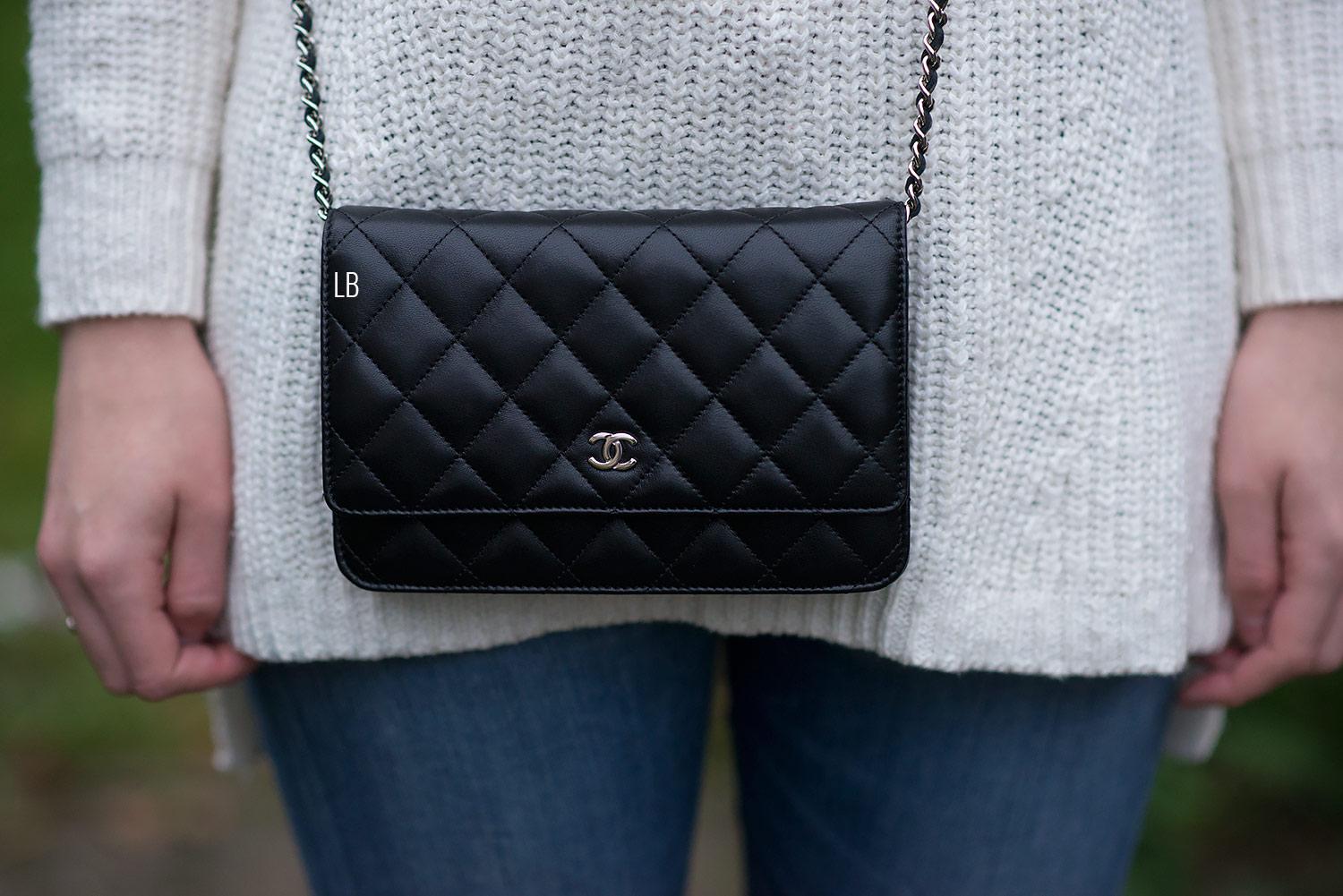 My New Chanel Wallet On Chain &#39;WOC&#39; Bag In Black | Raindrops of Sapphire