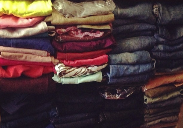 jeans-shelf