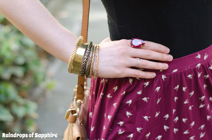 gold-bracelets-pink-swarovski-ring