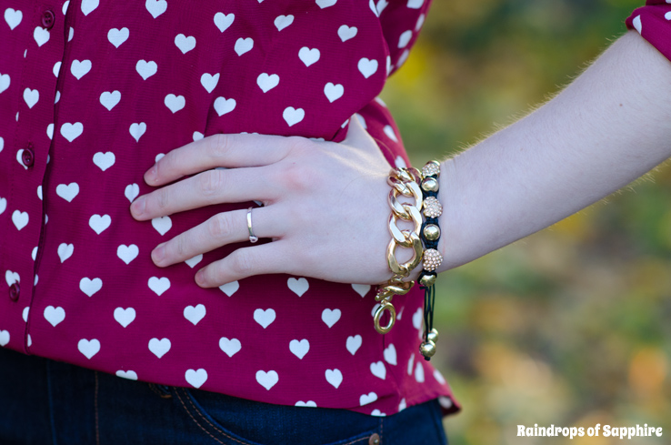 gold-chain-bracelets-raindrops-of-sapphire