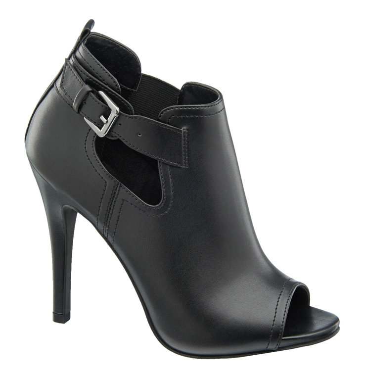 1 290 603, Peep toe shoe boot with cut out detail, ú27.99 (Caroline Blomst)