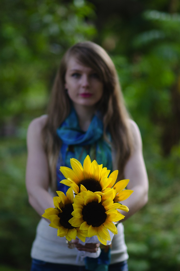 blogger-sunflowers-photo-shoot