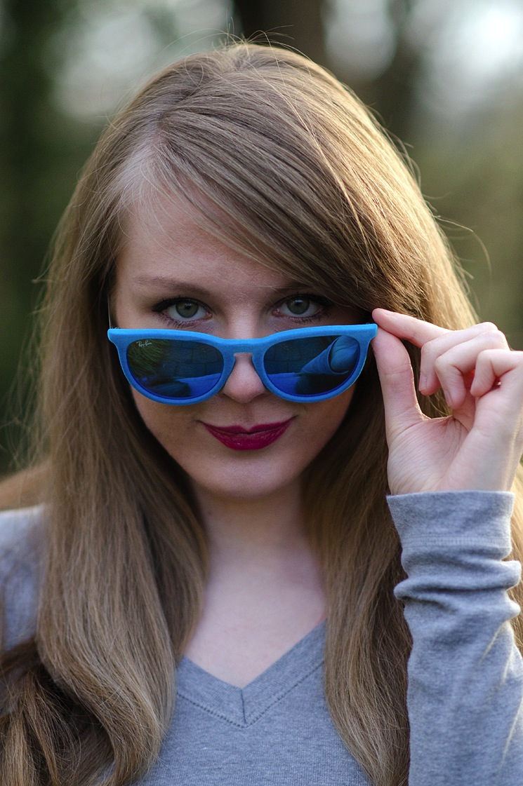 My New Ray-Ban Blue Velvet Erika Sunglasses – FORD LA FEMME