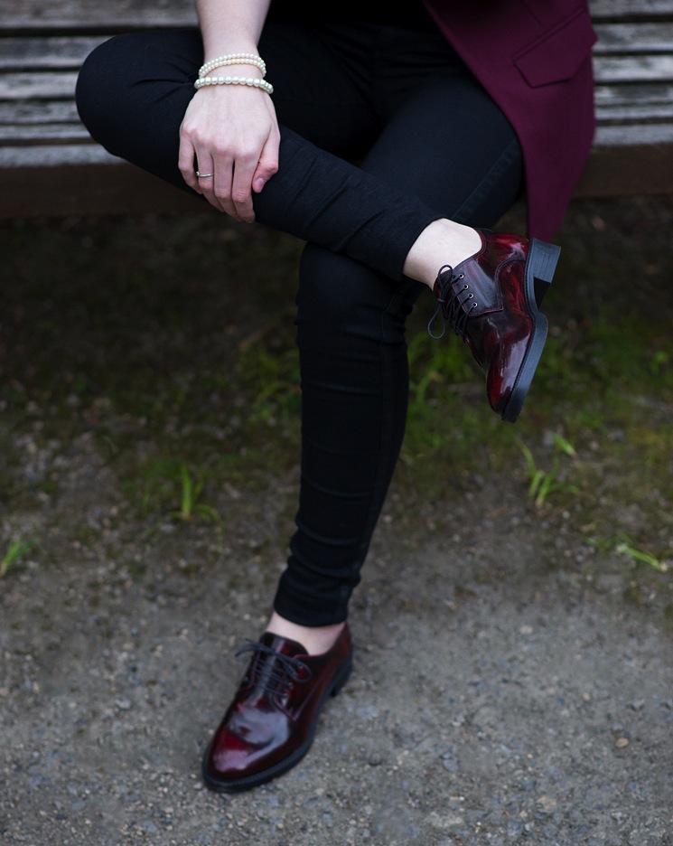 Deichmann-Hanneli Mustaparta-Burgundy-Shoes