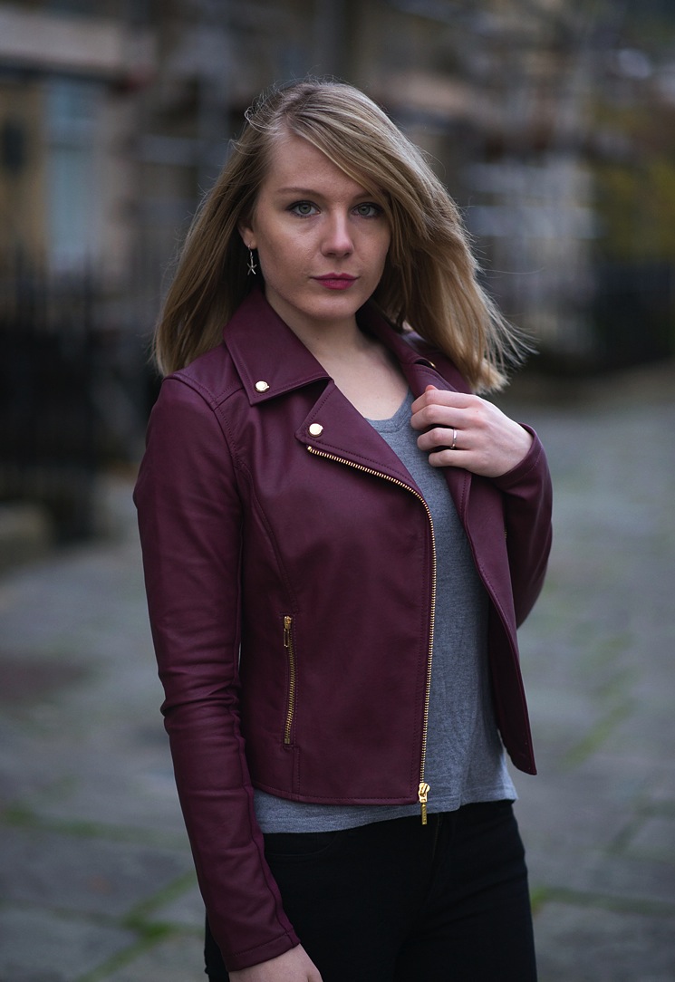 Share 83+ burgundy leather jacket womens latest - in.thdonghoadian
