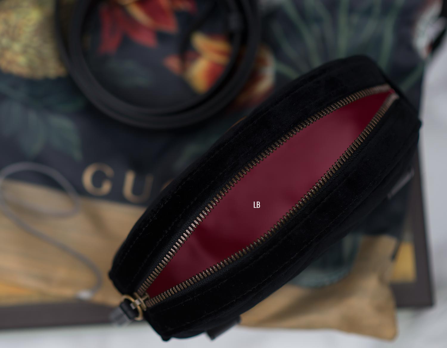 Gucci Red Velvet Belt Bag | IQS Executive