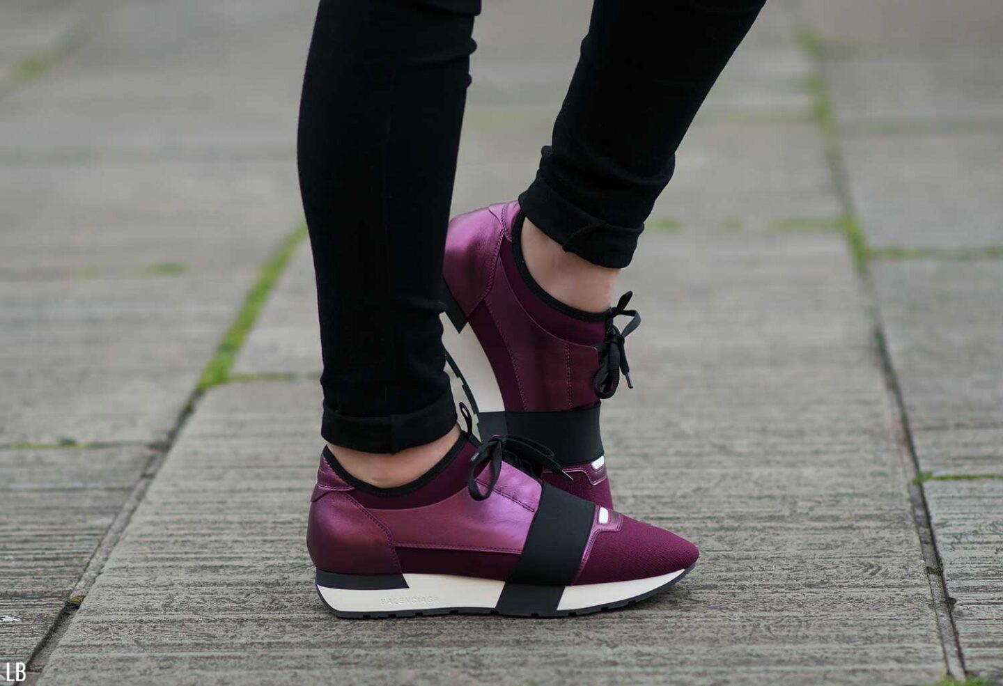 Balenciaga Race Runners Purple Prune Sneakers Review