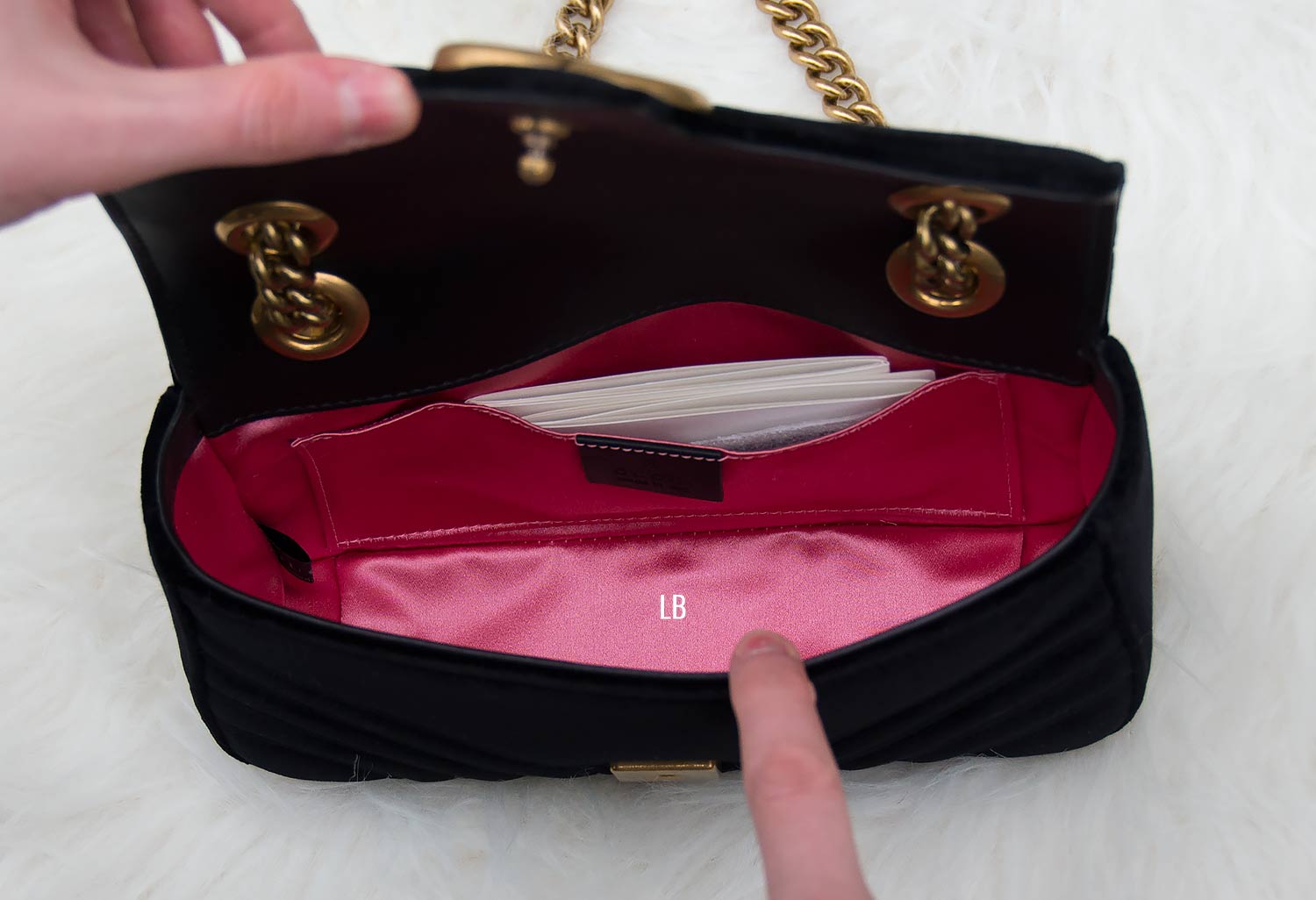 What Fits Inside the Gucci Small Marmont Bag?