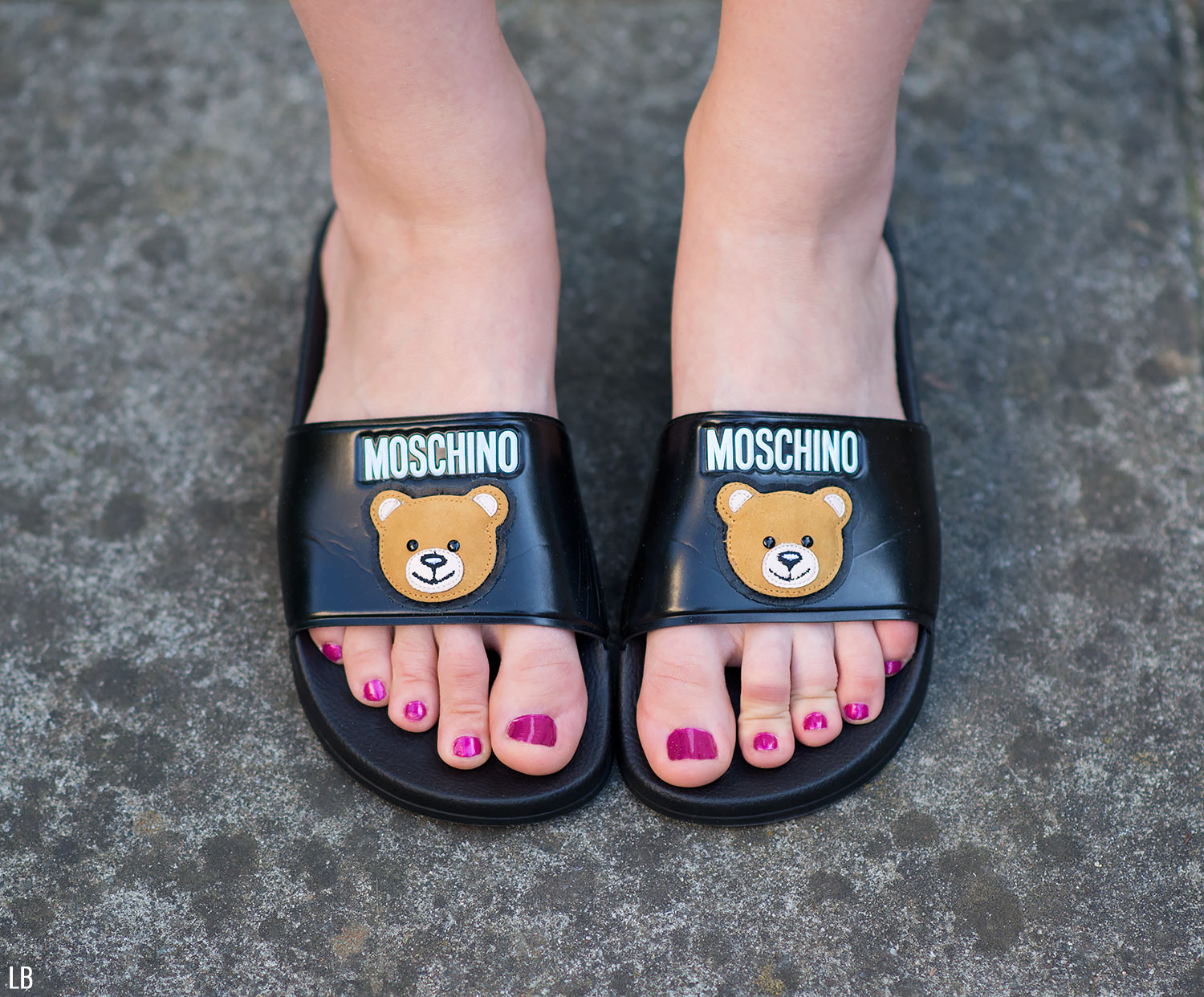 Moschino Teddy Bear Slides Review – FORD LA FEMME