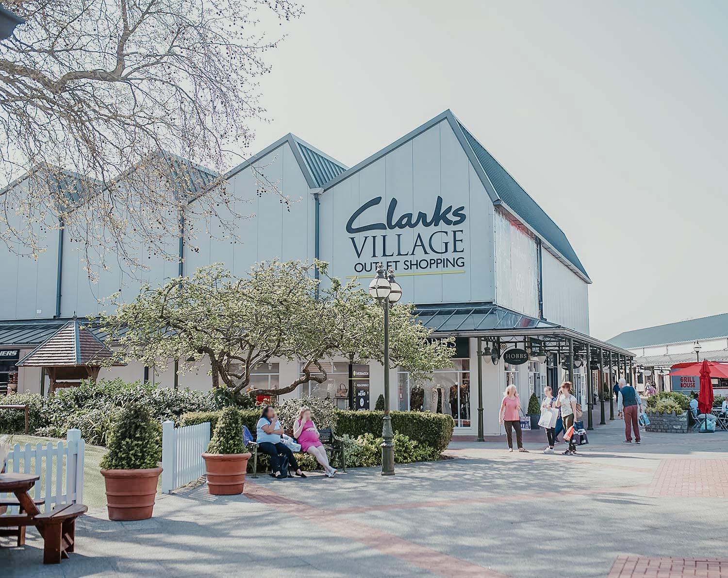 clarks village retailers