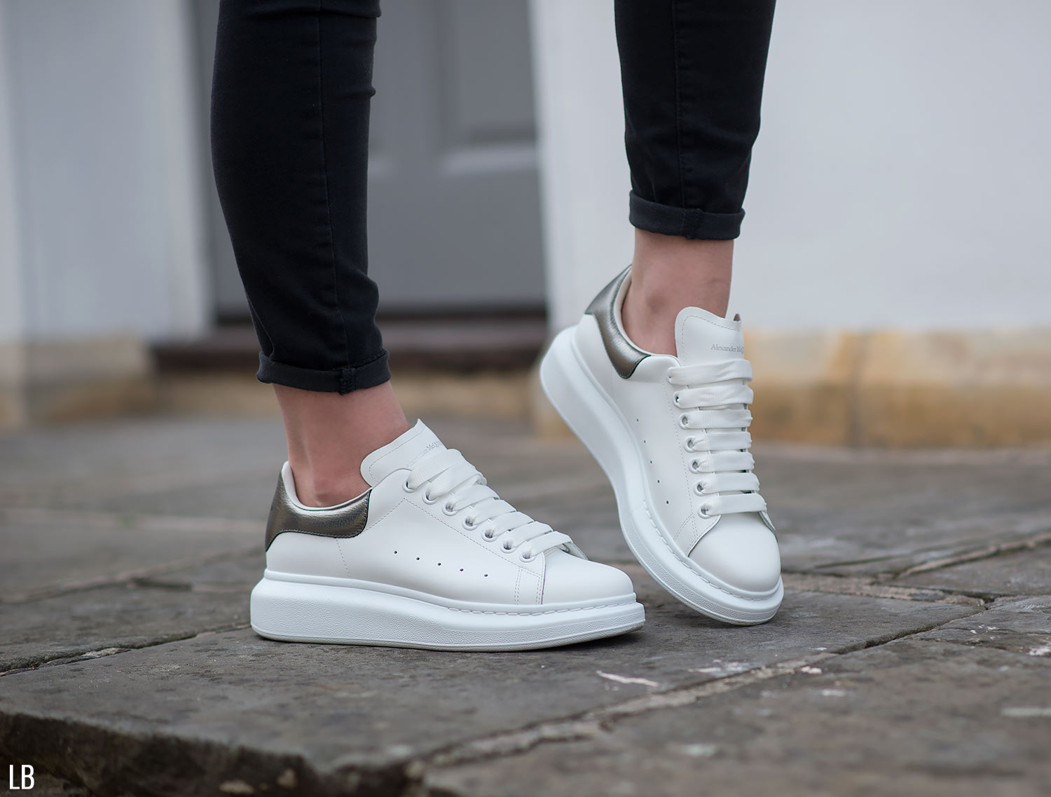 Whitney Normal Neglect Alexander McQueen Oversized Trainers Sneakers Review - Raindrops of Sapphire